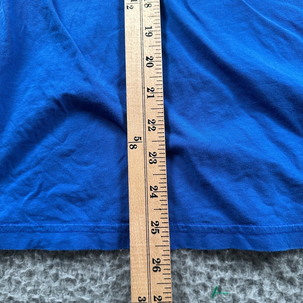 SUNDEK Mens Logo T Shirt‎ Size Medium Blue Tee Short Sleeve - Picture 7 of 8